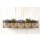 XXL Wandblumenkasten aus Metall - 110 cm breit - Pflanzkasten