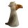 Zaunhocker Figur Möwe aus Keramik Gartendekoration