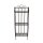 Stabiles Metall Regal im Landhausstil 109 cm hoch