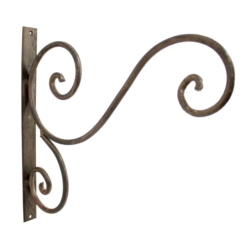 ZONADAH Wandhalterung Aus Metall – 2 Stück, 26 X 29,5 Cm | Für Pflanzen, Laternen, Windspiele | Innen & Außen