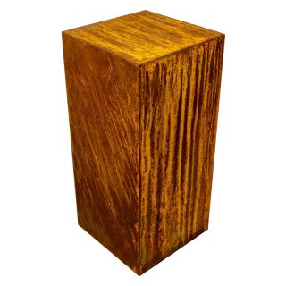 Rost Säule 60 x 27 x 27 cm quadratisch Edelrost...