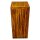 Rost Säule 60 x 27 x 27 cm quadratisch Edelrost Gartendeko