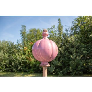 Große Gartenkugel aus Keramik rosa Rosenkugel, 19,99 €