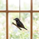 Fensterdeko Vogelfigur aus Keramik Star