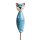 Gartenfigur Katze aus Keramik 30 cm hoch - Farbe zur Auswahl